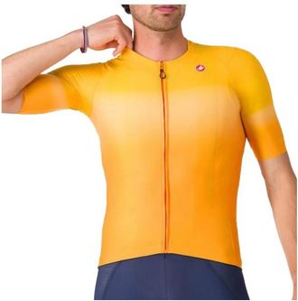 Castelli UPF Jersey Velotrikot f&uuml;r Herren | orange