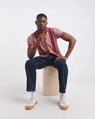 Jacamo Silk Blend Knitted Button Through