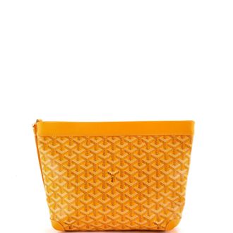 Goyard ine Conti Pouch Coated Canvas
