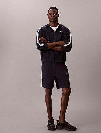 Calvin Klein Cotton Blend French Terry Zip Hoodie