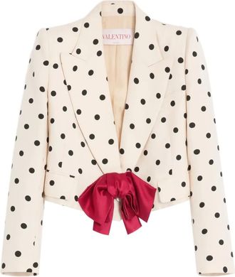 Valentino Garavani Blazer con stampa Plusdepois - Toni neutri