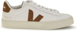 Veja Womens Campo Sneakers Classic Style - White Leather - Size EU 40
