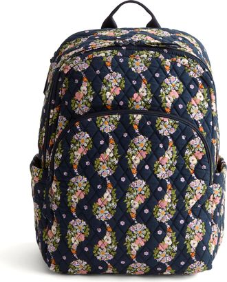 Vera Bradley Outlet Cotton Essential Large Backpack