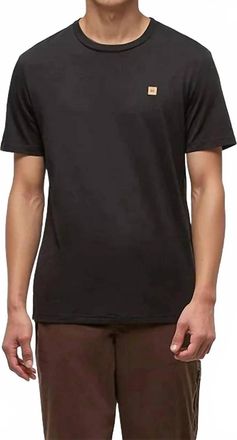 tentree Classic Baker Tee In Black