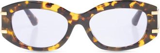 Dolce & Gabbana Zonnebril - Dames - Zonnebrillen - Bruin - 55 MM - Accessoires