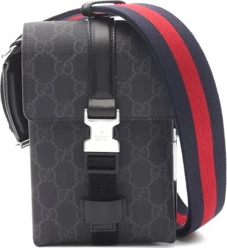 Gucci Borsa messenger GG Supreme mini anni 2020 - Grigio