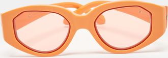 Karen Walker Orange Castaway Cat Eye Sunglasses