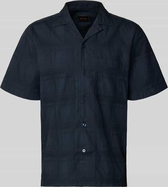 Boss Orange by Hugo Boss BOSS Orange Regular Fit Freizeithemd aus reiner Baumwolle Modell RAYER_M in Marine, Gr&ouml;&szlig;e XXXL