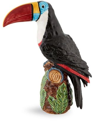 Bordallo Pinheiro Amazónia toucan ornament - Black