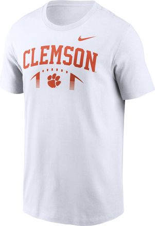 Nike Clemson Primetime Football Icon Nike Mens College T-Shirt in White | N19910ACLN-MDT