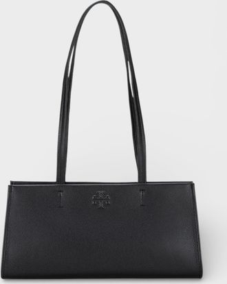 Tory Burch Tory Burch Womens Thea East West Satchel Black Leather - One Size