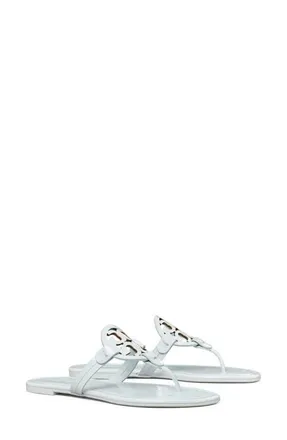 Tory Burch Miller Thong Sandal in Blue Whisper at Nordstrom, Size 10.5