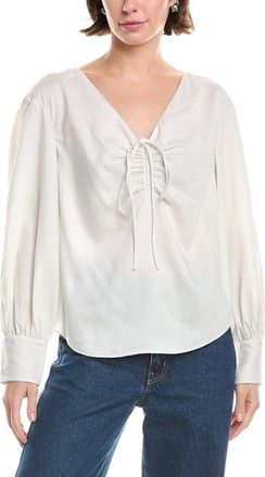 Rebecca Taylor Drawstring Blouse