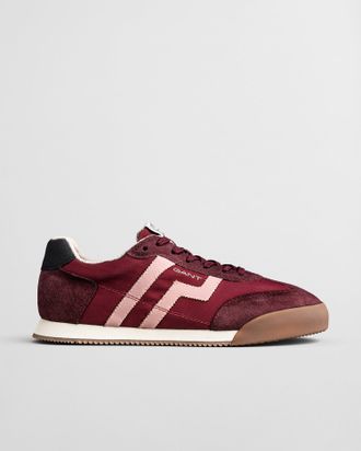 GANT Women Beylana Suede Sneakers (37) PLUM WINE