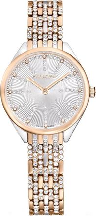 Swarovski Elegante Zilveren Dameshorloge Aantrekkelijk Ontwerp - Dames - Horloges - Grijs - ONE Size - Accessoires