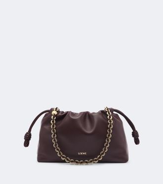 Loewe Flamenco Medium leather clutch