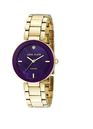 Anne Klein New York Purple Dial Ladies Watch AK/1362PRGB