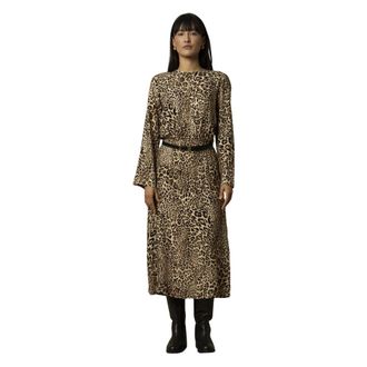 Kocca Dames, Jurken, Bruin, Maat: M