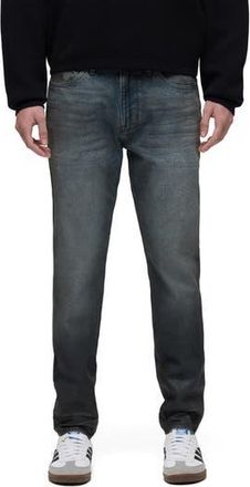 Hudson Zack Skinny Fit Jeans in Coated Charcoal at Nordstrom Rack, Size 31 X 34