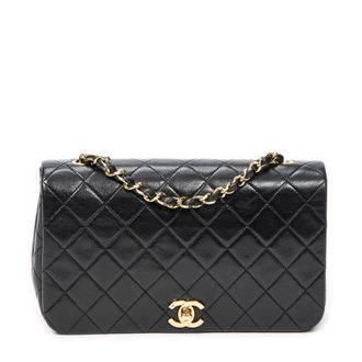 Chanel Pre-owned Womens Mademoiselle Full Flap Shoulder bag - Black - One Size