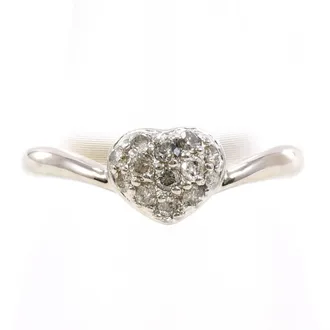 C&A White Gold White Gold (18K) Band Ring (Pre-Owned)