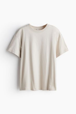 H&M Oversized T-Shirt - Beige