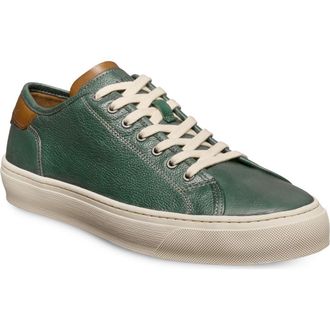 Allen Edmonds Jones Low Top Sneaker in Green at Nordstrom, Size 10.5