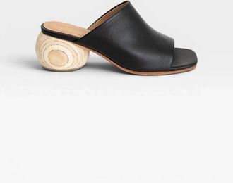 Huma Blanco Womens Milla Mules In Coal