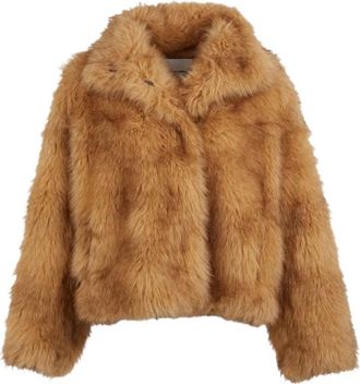 Margaux Lonnberg Cara Blouson - Dames - Jassen - Bruin - 2XS - Polyester - Jassen