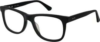 Police Black Cellulose Acetate Glasses Mens (Frames)