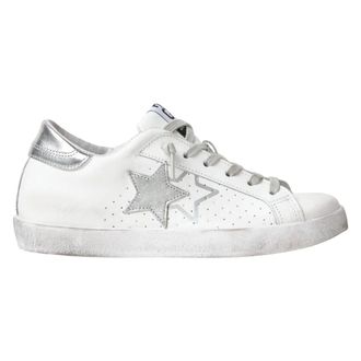 2Star Sneakers, female, White, Size: 10 US Low Sneakers