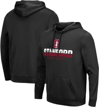 Colosseum Mens Colosseum Black Stanford Cardinal Lantern Pullover Hoodie at Nordstrom, Size Xx-Large