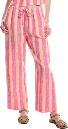 Electric & Rose Sail Crop Linen Pant
