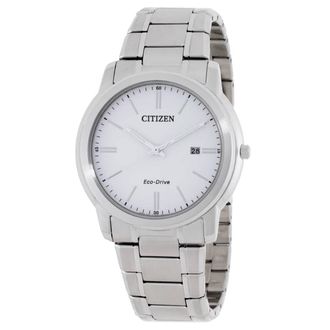 Citizen Eco-Drive White Dial Mens Watch AW1218-56A