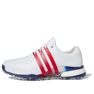 adidas Tour 360 24 Golf White Scarlet Royal IE3370