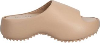 INUIKII Nappa C-11 - Dames - Sandalen - Beige - 36 EU - Leer - Schoenen