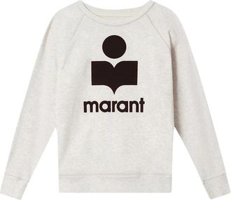 Isabel Marant Millyny Sweatshirt - Dames - Sweatshirts - Beige - XS - Katoen - Hoodies & sweatvesten