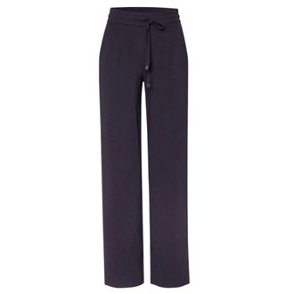 Toni Dames, Broeken, Blauw, Maat: XL Viscose