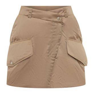 J.W.Anderson Rokken, Dames, Beige, 2Xs, Cargo Minirok