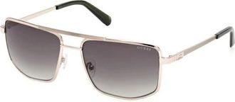 Guess Sunglasses, male, Yellow, 57 MM, Metal Navigator Sunglasses