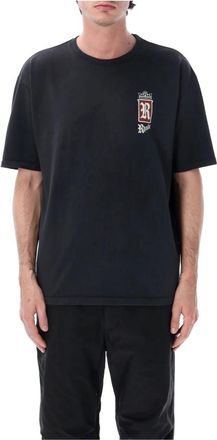 Rhude Fumar 91 Tee - Heren - T-shirts - Zwart - S - Katoen - Tops