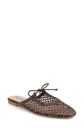 Badgley Mischka Xailee Woven Mule in Brown at Nordstrom, Size 6.5