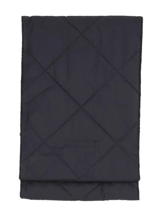 Gramicci quilted scarf - men - Polyester/Nylon - One Size - Black