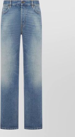 Haikure denim mid-rise straight-leg jeans