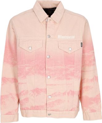 Billionaire Boys Club Bergprint Astro Denim Jack Roze - Heren - Zomerjassen - Roze - S - Denim - Jassen