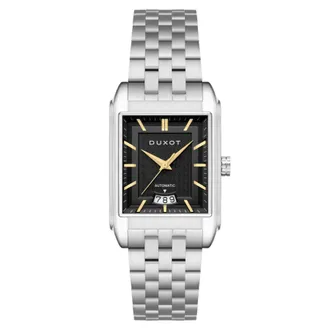 Duxot Livorno Automatic Black Dial Mens Watch DX-2074-11