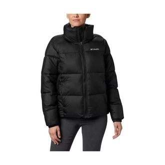 Columbia Puffect II Full Zip Jacket - Dames - Winterjassen - Zwart - L - Leer - Jassen
