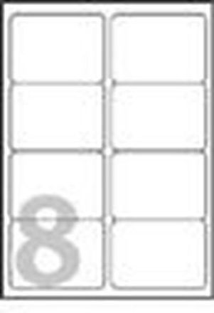 Avery Clear Address Label - Laser - L7565 Transparente