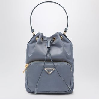 Prada Duet bucket bag in aviator blue Re-Nylon