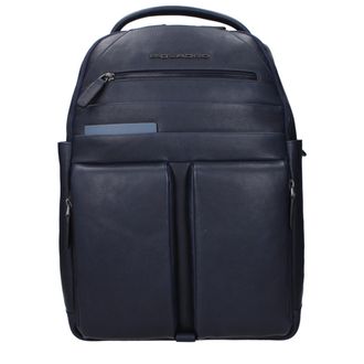 Piquadro Blauw Leren Rugzak